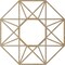 Ekena Millwork Guardian Wood Fretwork Pierced Ceiling Medallion, Birch, 34"OD x 13 1/4"ID x 3/8"T CMWP34X34X0375GDBI - alternate 2